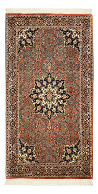 Tapis persan - Bidjar - 131 x 72 cm - rouge foncé