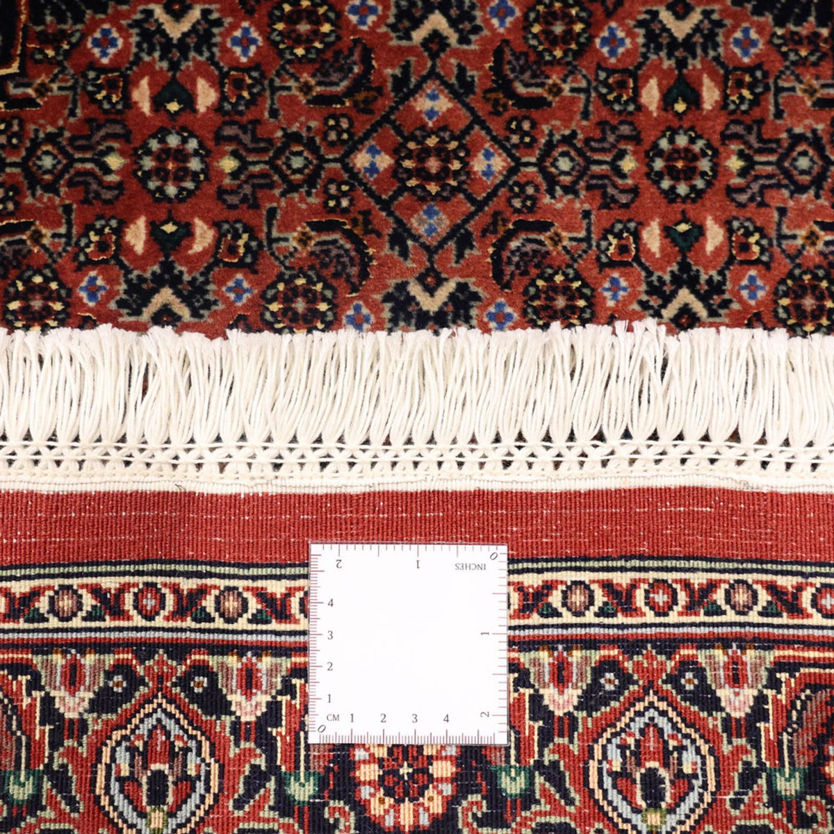 Tapis persan - Bidjar - 147 x 90 cm - rouge foncé