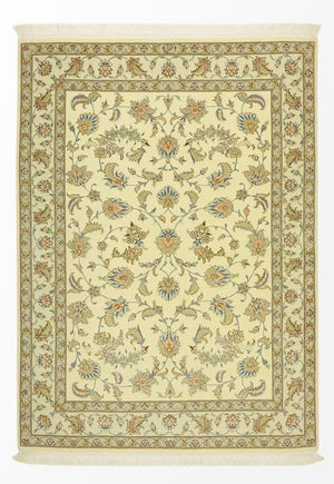 Tapis persan - Tabriz - Royal - 151 x 108 cm - beige