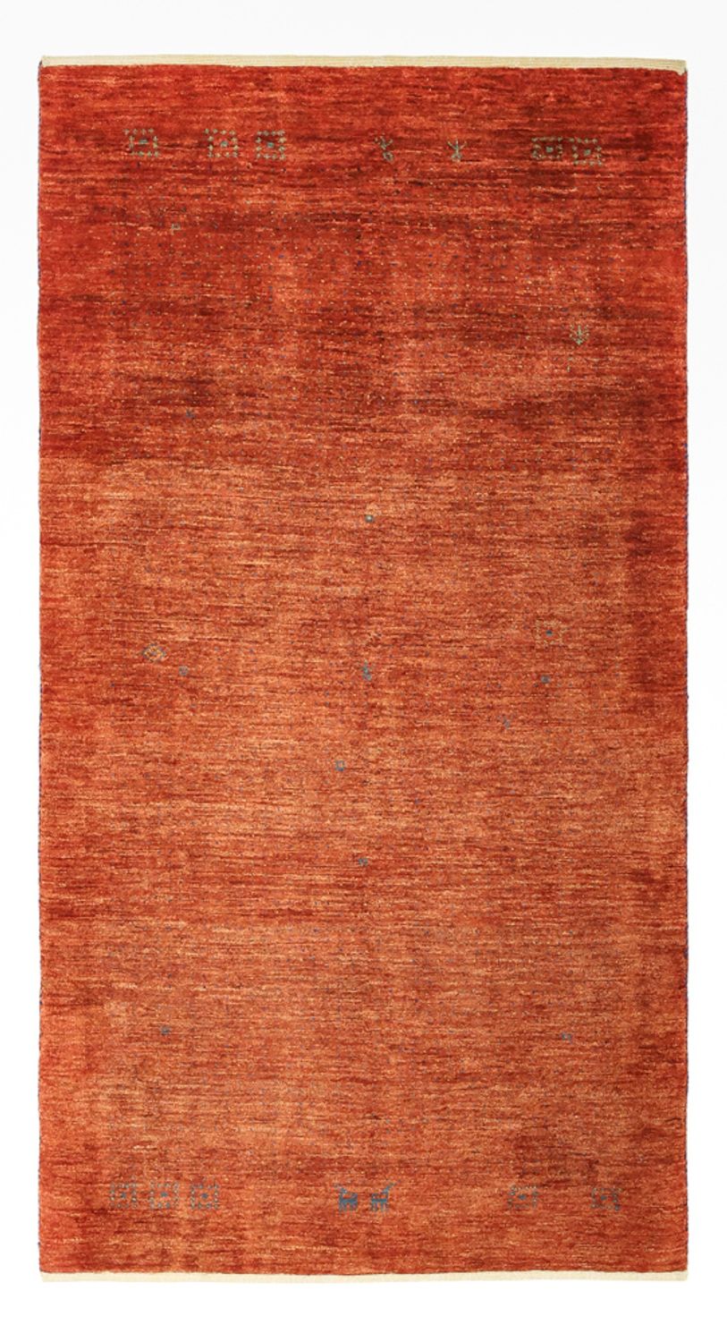 Tapis Gabbeh - Persan Kashkuli - 153 x 82 cm - rouge