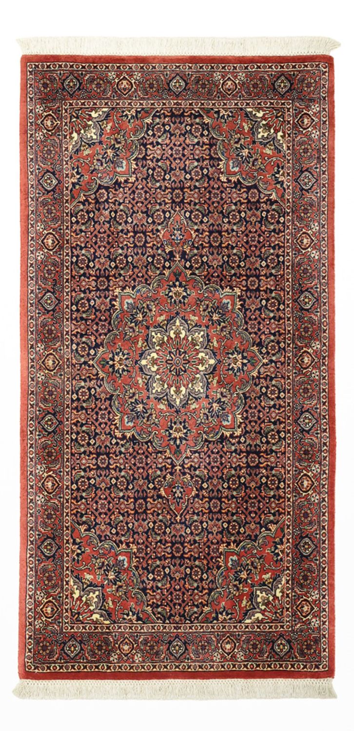 Tapis persan - Bidjar - 136 x 69 cm - beige foncé