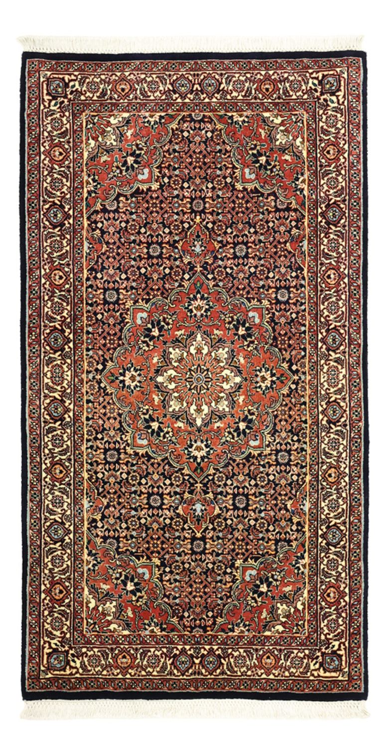 Tapis persan - Bidjar - 136 x 72 cm - beige foncé