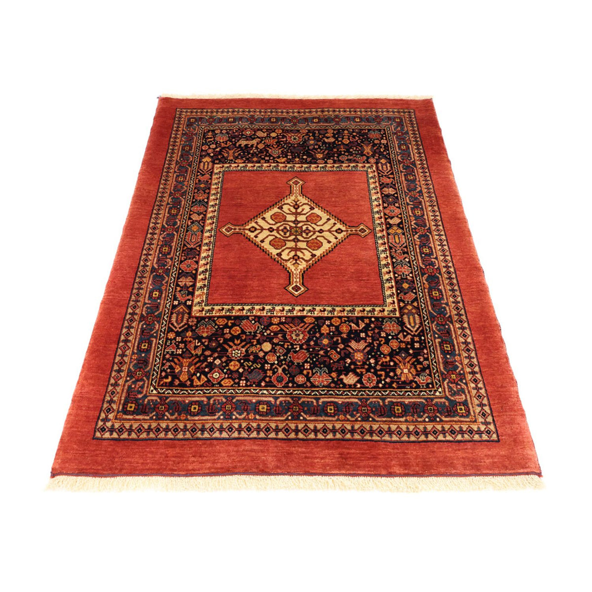 Tapis persan - Nomadic - 143 x 105 cm - multicolore