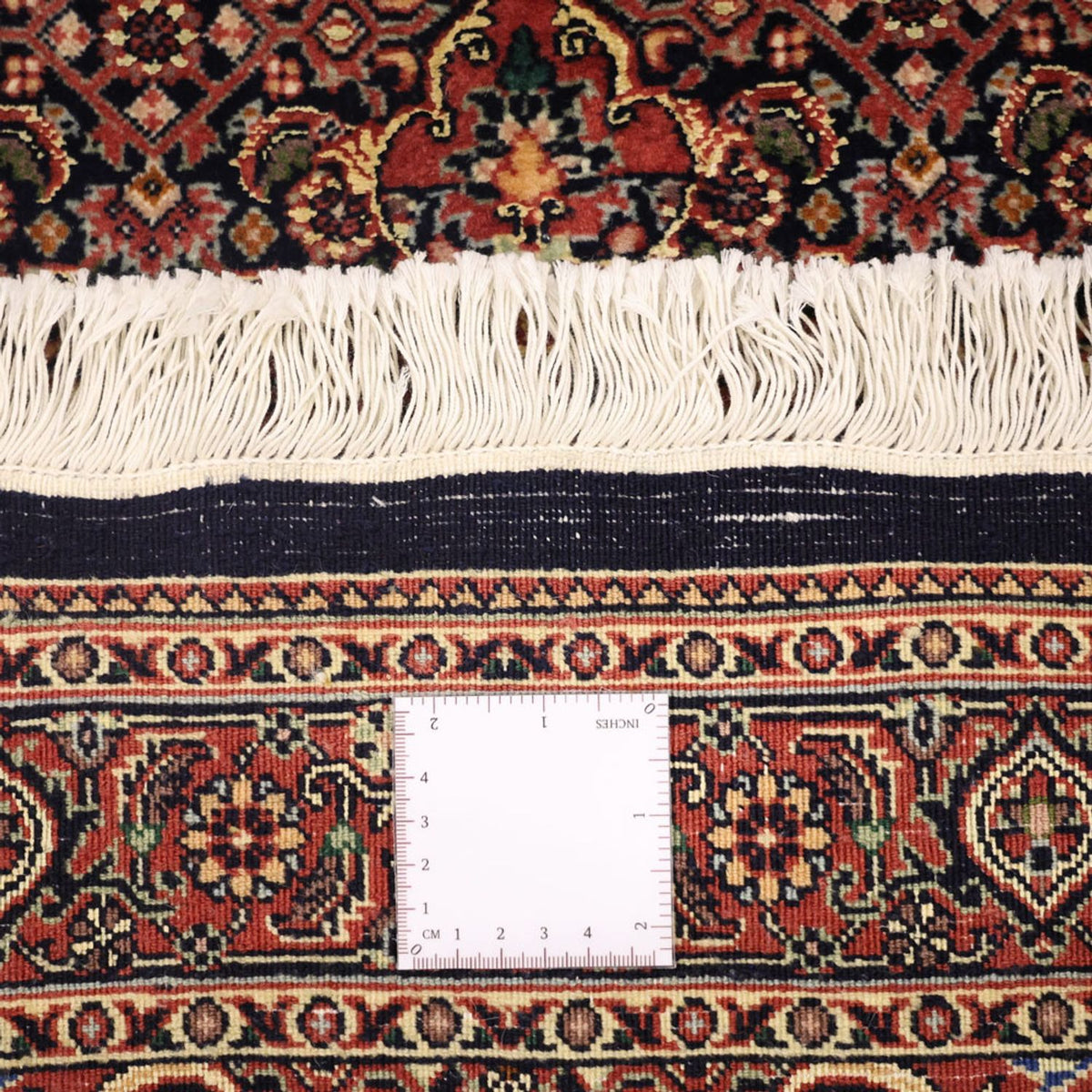 Tapis persan - Bidjar - Royal - 147 x 91 cm - rouge foncé