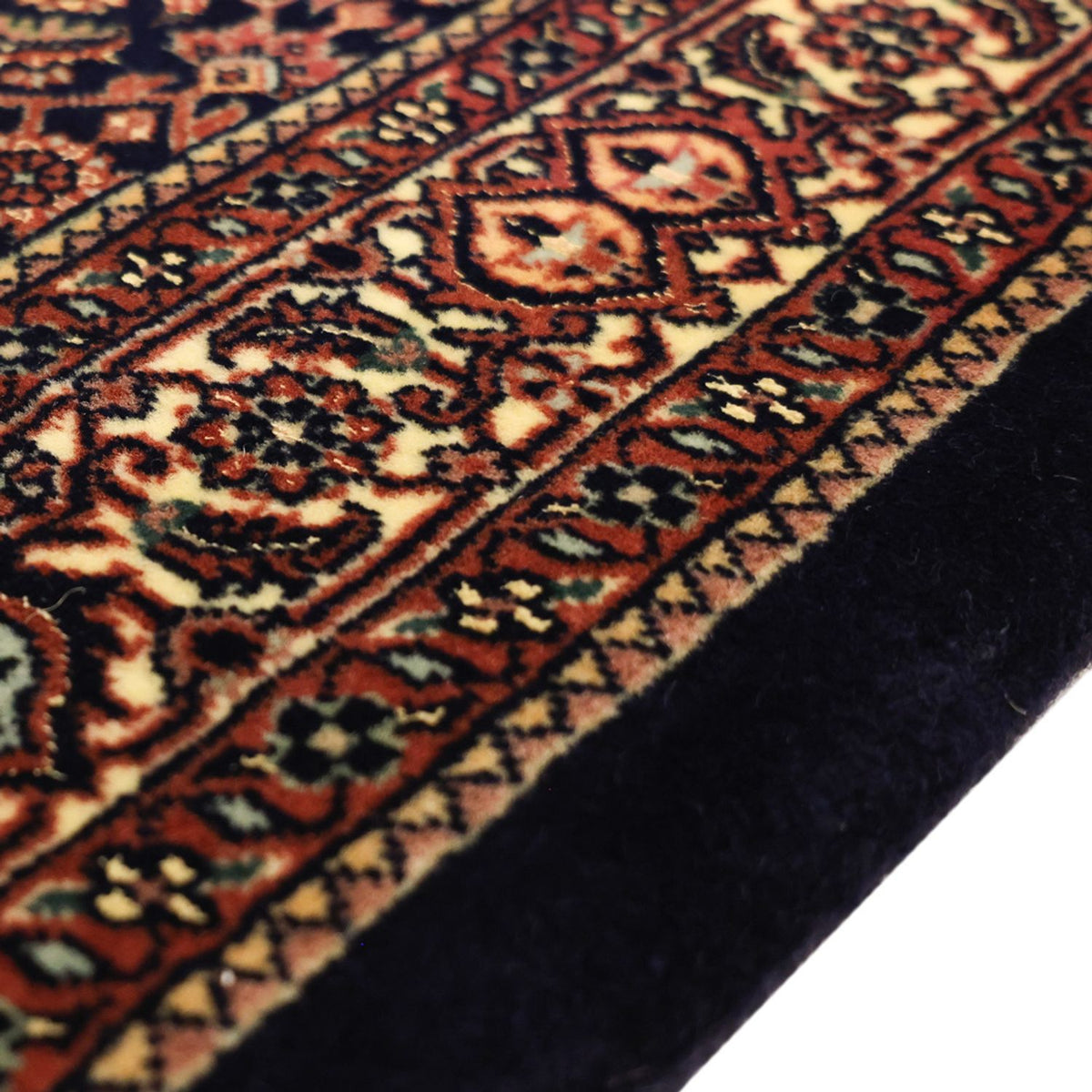 Tapis persan - Bidjar - Royal - 149 x 89 cm - rouge foncé