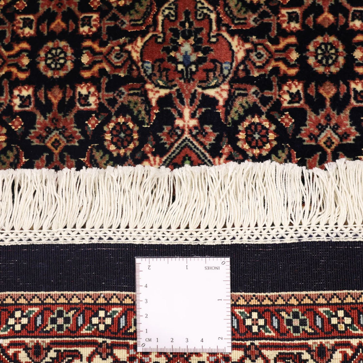 Tapis persan - Bidjar - Royal - 149 x 89 cm - rouge foncé