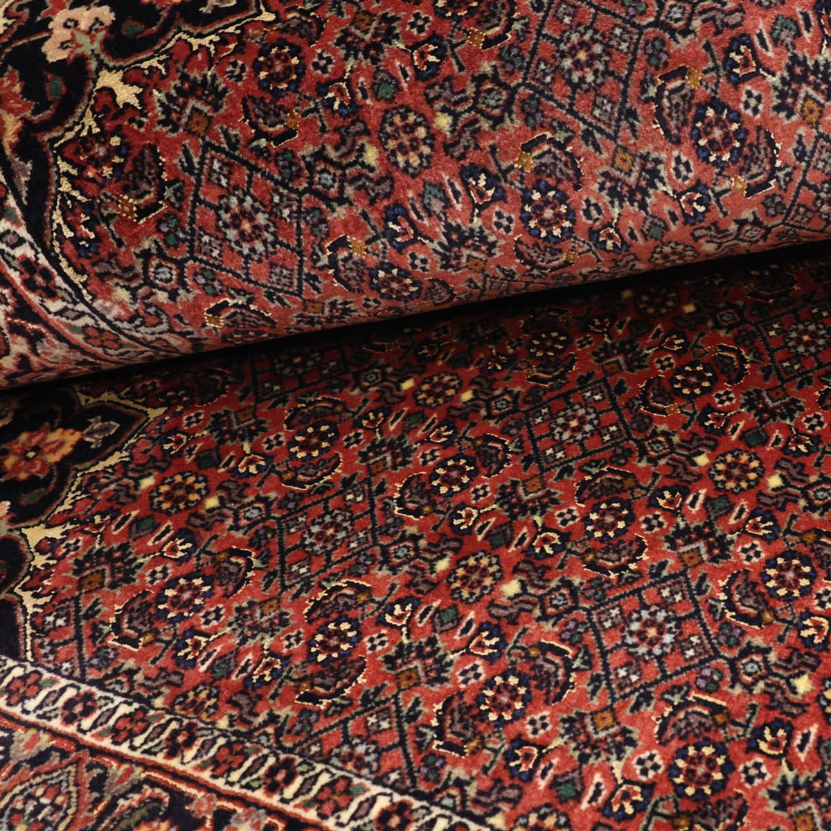 Tapis persan - Bidjar - Royal - 154 x 90 cm - rouille