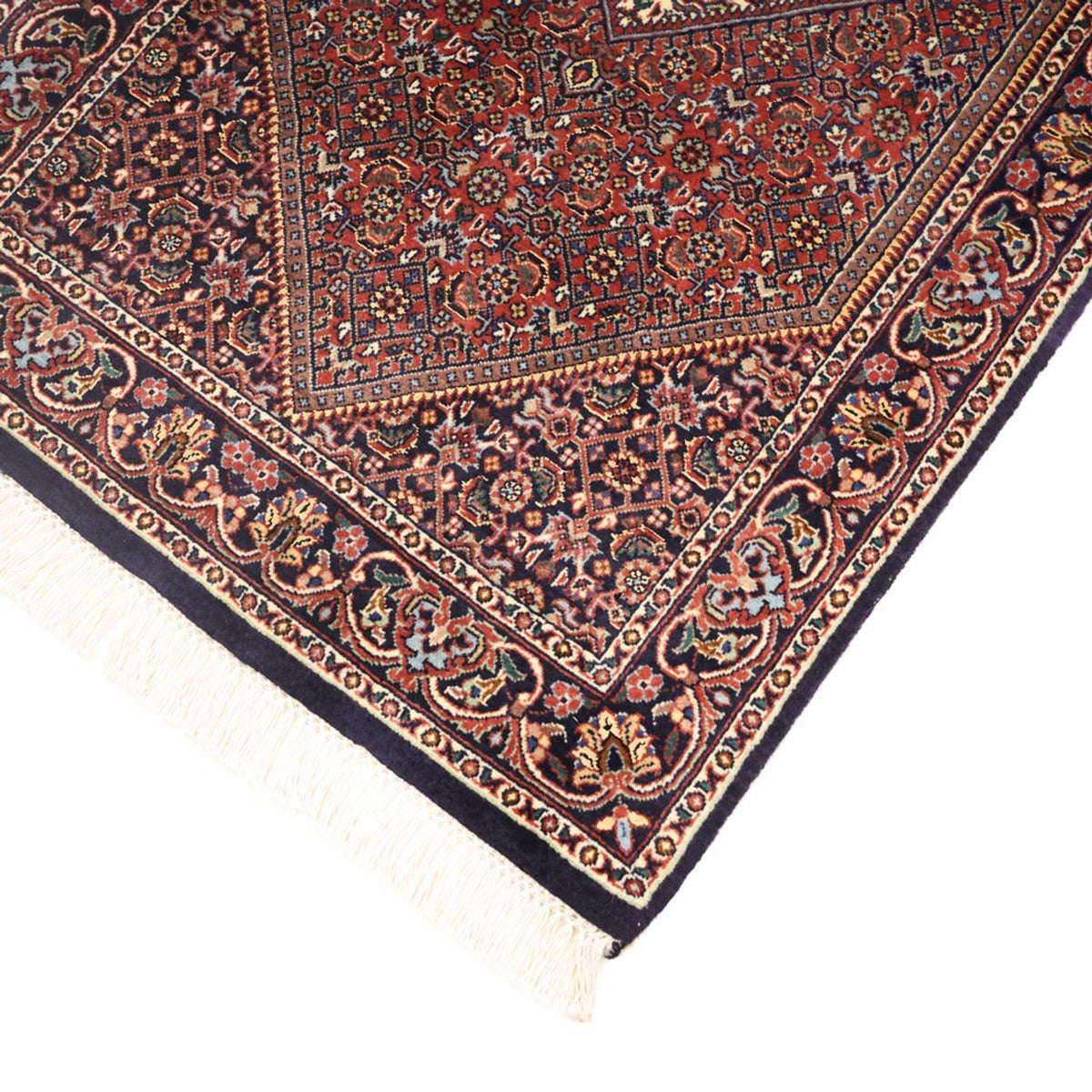 Tapis persan - Bidjar - Royal - 135 x 70 cm - rouille
