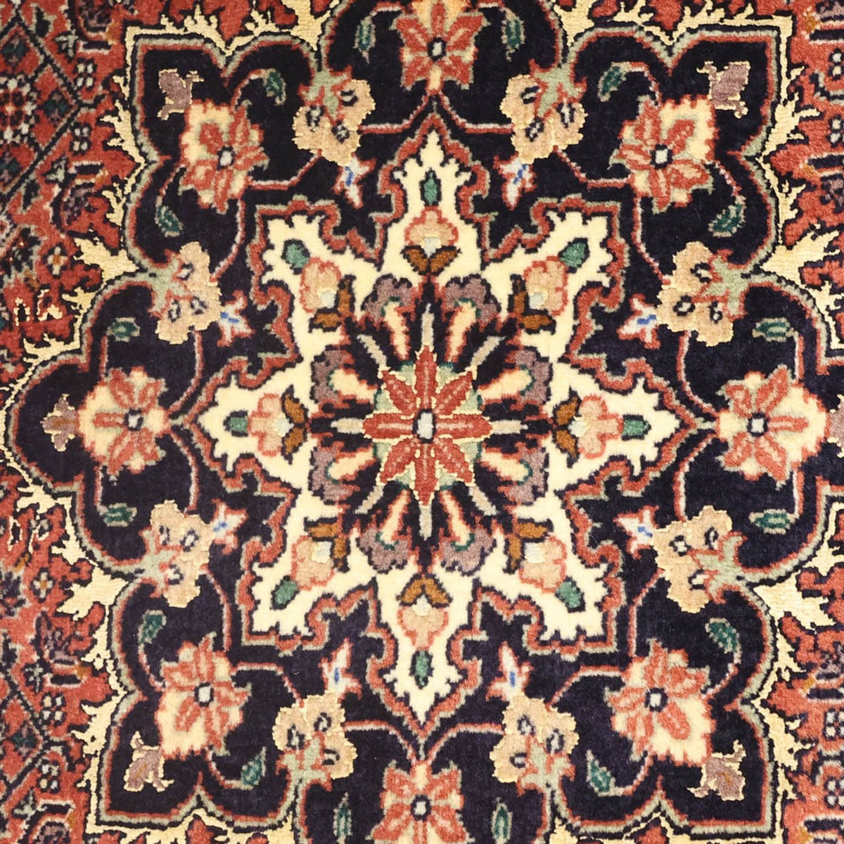 Tapis persan - Bidjar - Royal - 146 x 70 cm - rouille