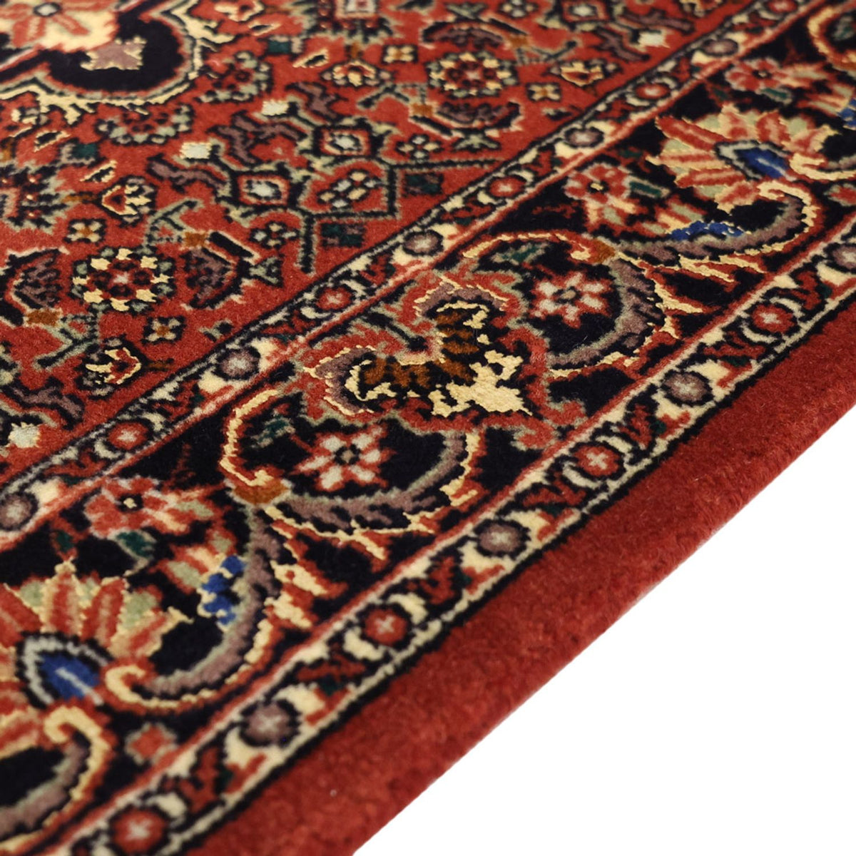 Tapis persan - Bidjar - Royal - 146 x 70 cm - rouille