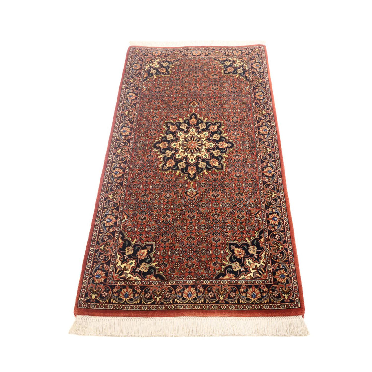 Tapis persan - Bidjar - Royal - 146 x 70 cm - rouille