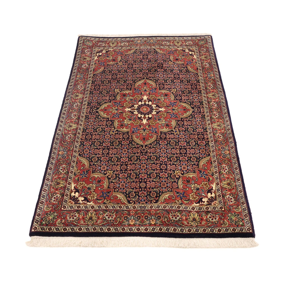 Tapis persan - Bidjar - Royal - 148 x 91 cm - rouille
