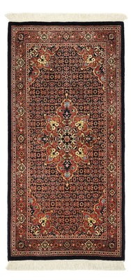 Tapis persan - Bidjar - Royal - 140 x 70 cm - rouge foncé