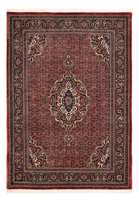 Tapis persan - Bidjar - Royal - 204 x 145 cm - rouge foncé