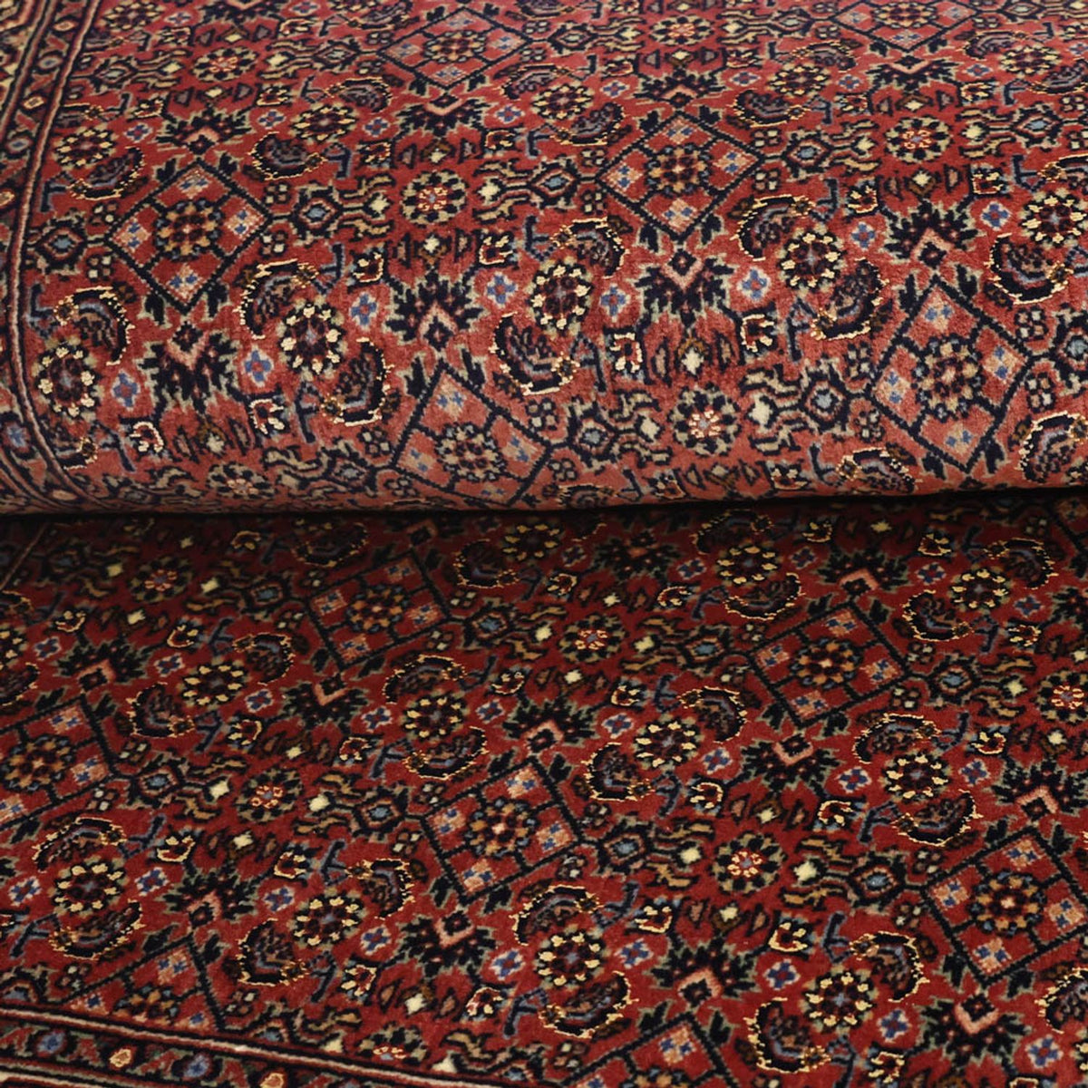 Tapis persan - Bidjar - Royal - 148 x 91 cm - beige foncé