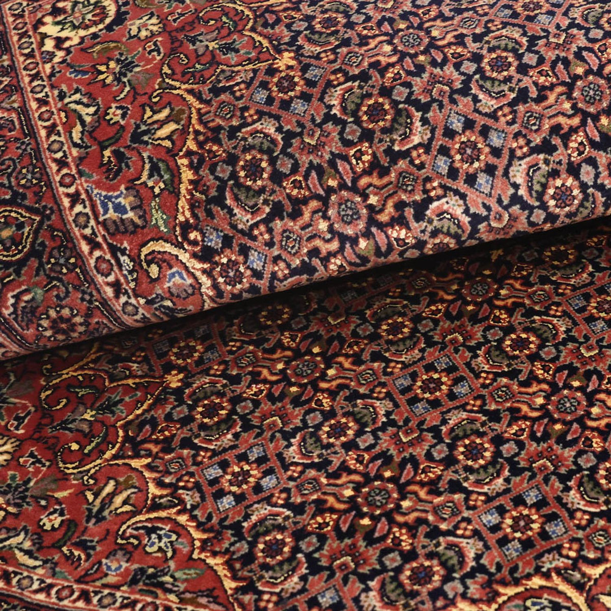 Tapis persan - Bidjar - Royal - 154 x 89 cm - beige foncé