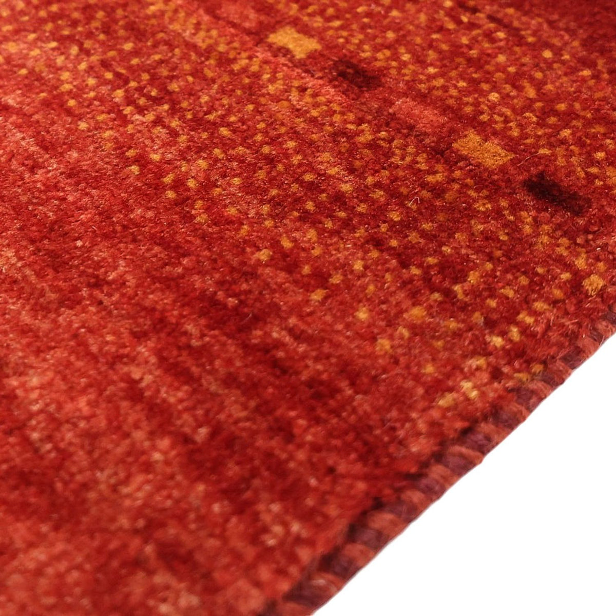 Tapis Gabbeh - Persan Kashkuli - 189 x 132 cm - rouge