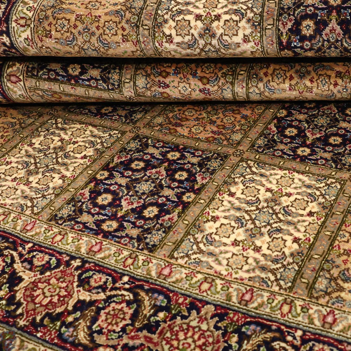 Tapis persan - Tabriz - Royal - Royal - 160 x 115 cm - multicolore