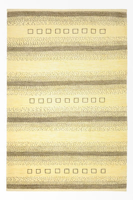 Tapis Gabbeh - Loribaft Persan - 173 x 118 cm - beige
