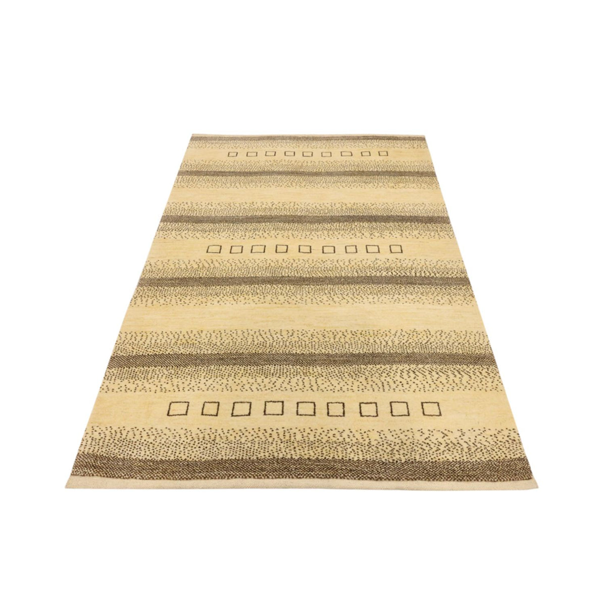 Tapis Gabbeh - Loribaft Persan - 173 x 118 cm - beige