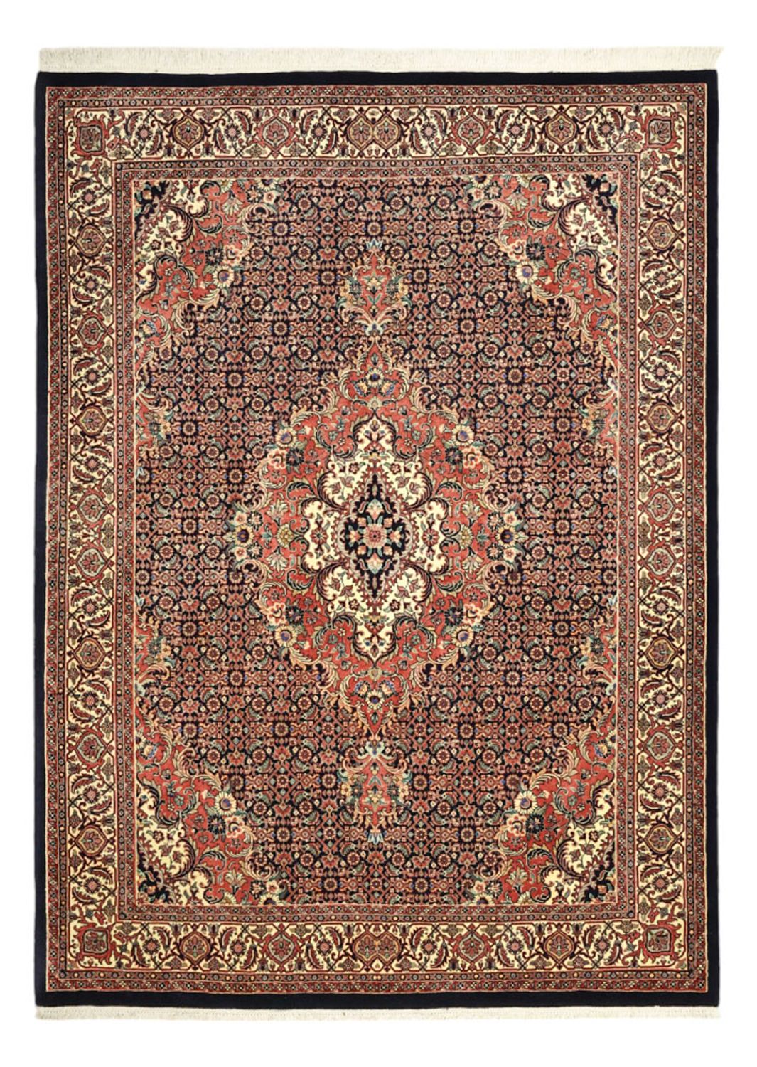 Tapis persan - Bidjar - Royal - 202 x 149 cm - beige foncé