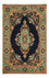 Tapis persan - Classique - 161 x 102 cm - bleu foncé