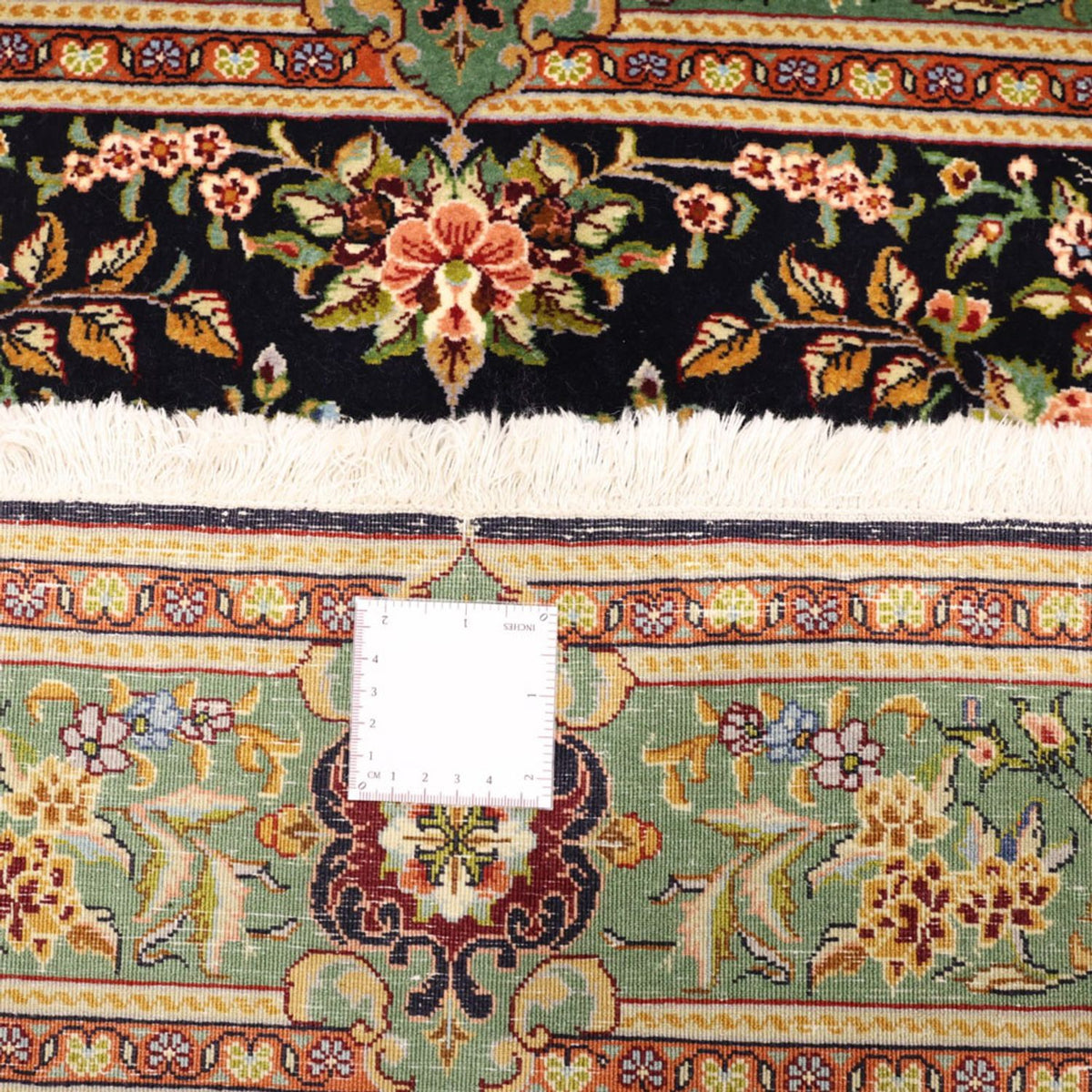 Tapis persan - Classique - 161 x 102 cm - bleu foncé