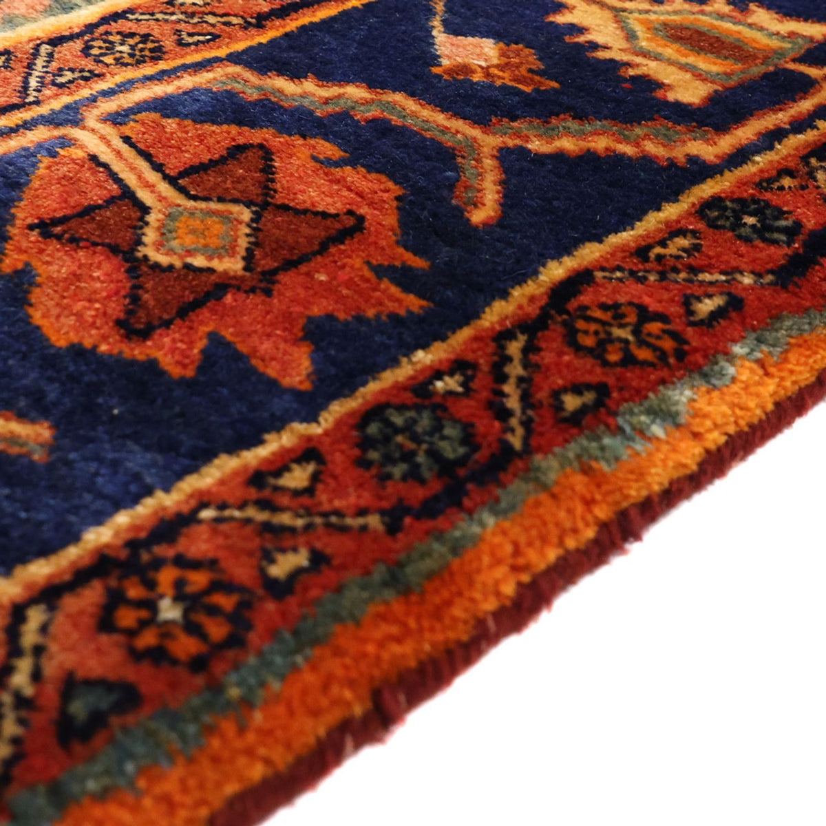 Tapis persan - Bidjar - 293 x 174 cm - rouge foncé