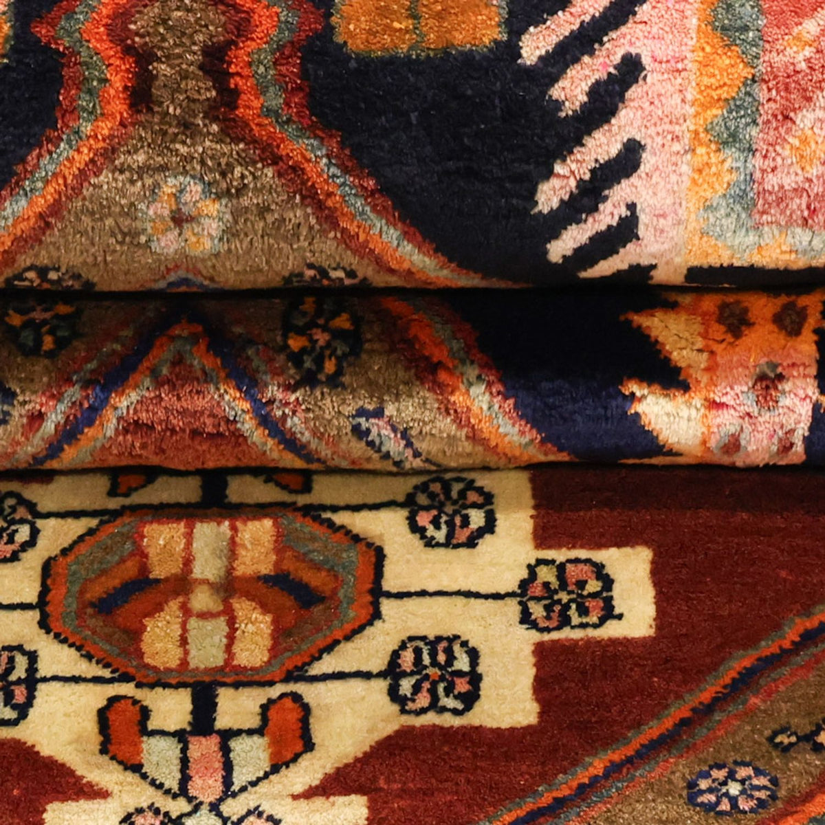 Tapis persan - Bidjar - 293 x 174 cm - rouge foncé