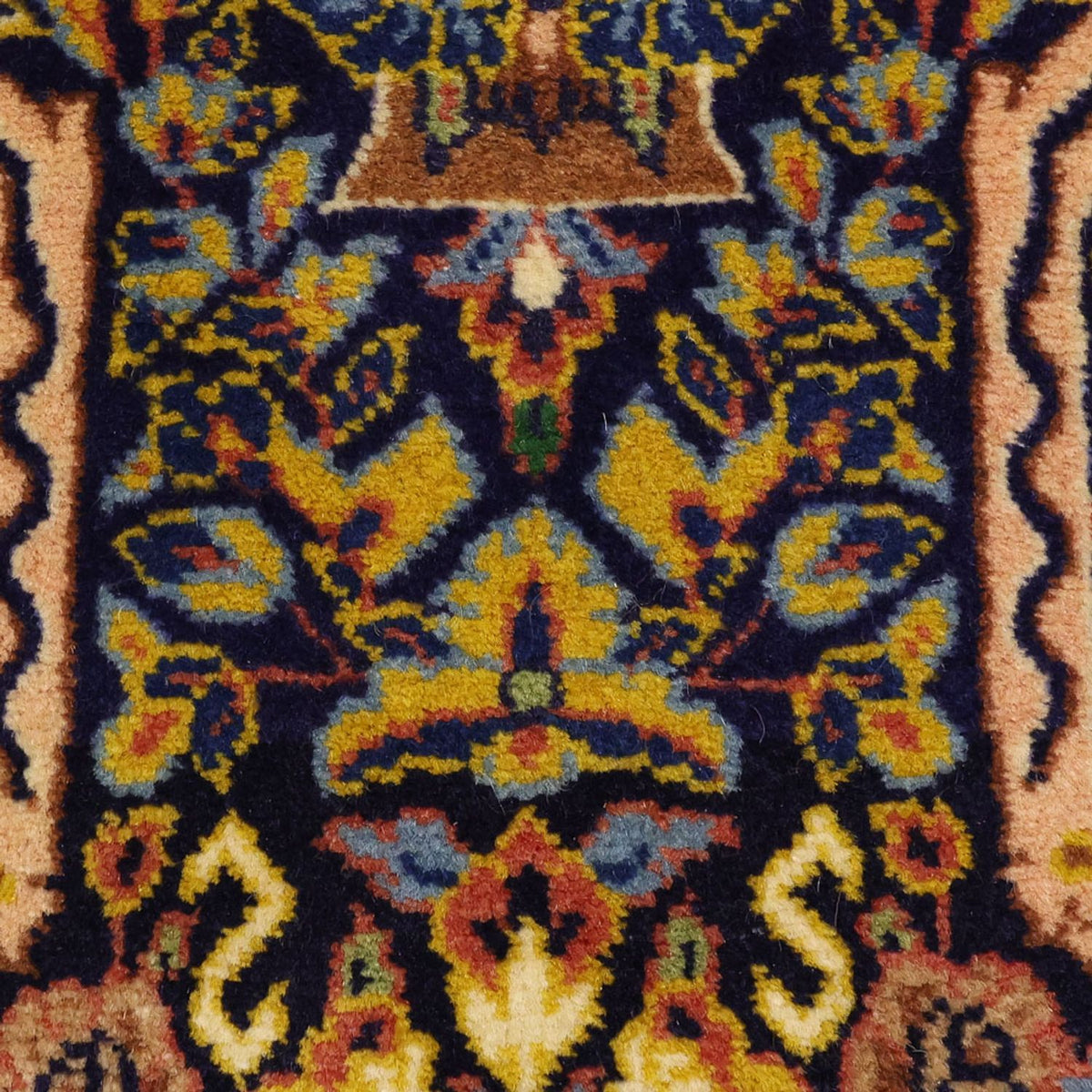 Tapis de couloir Tapis persan - Classique - 260 x 75 cm - vert foncé