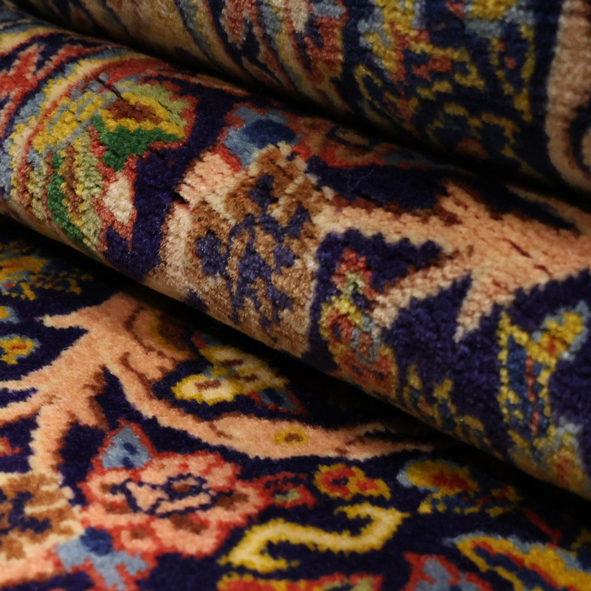 Tapis de couloir Tapis persan - Classique - 260 x 75 cm - vert foncé