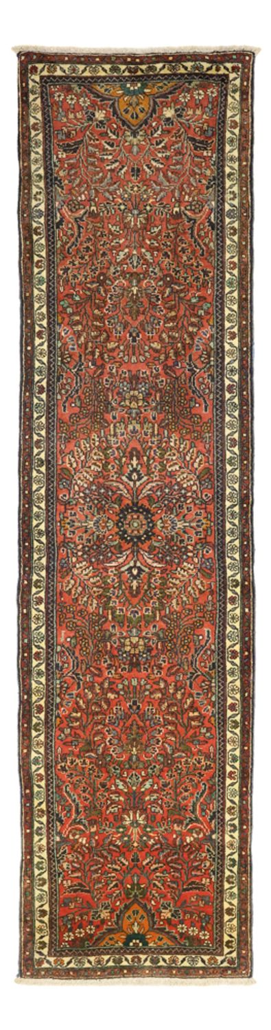 Tapis de couloir Tapis persan - Nomadic - 313 x 83 cm - rouge foncé