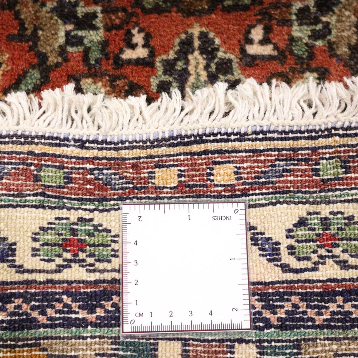 Tapis de couloir Tapis persan - Nomadic - 313 x 83 cm - rouge foncé