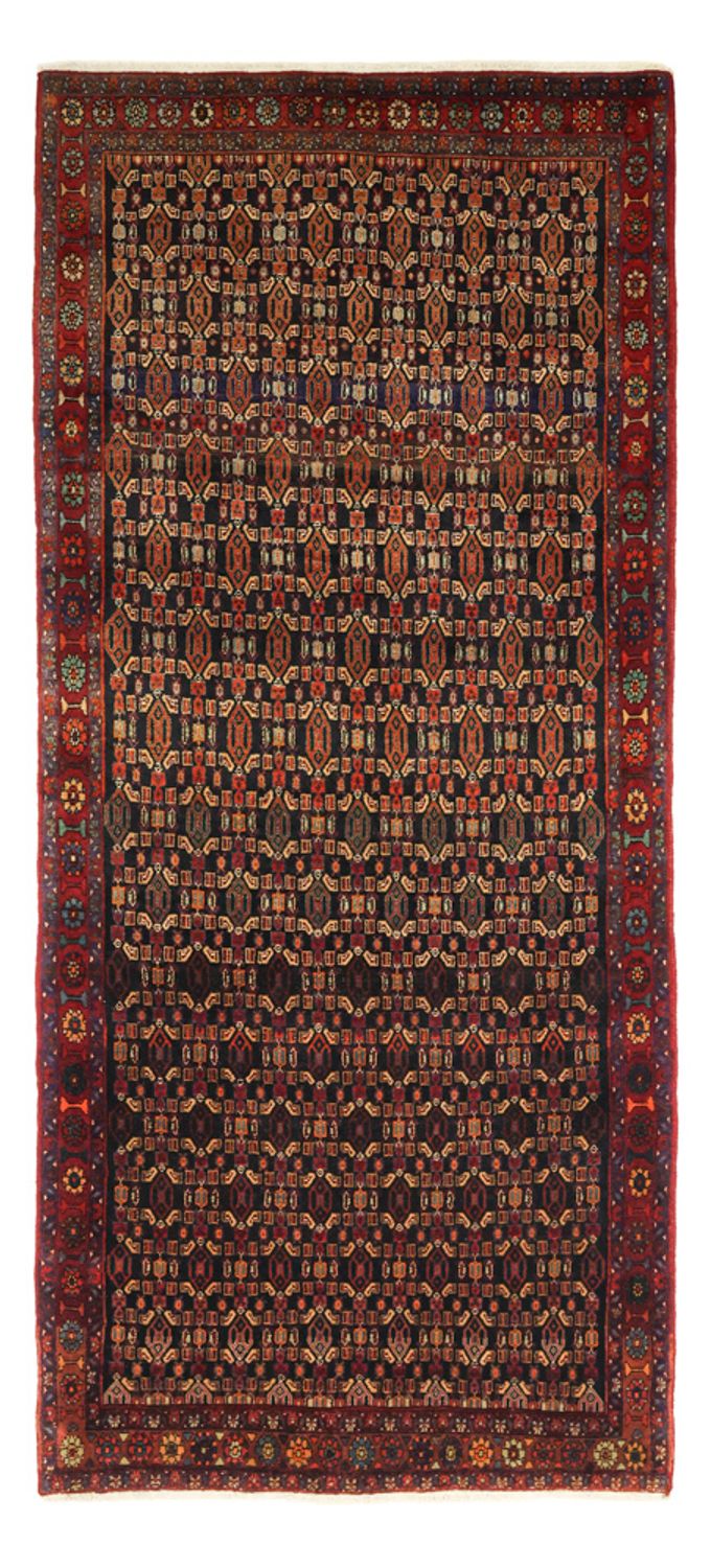 Tapis de couloir Tapis persan - Nomadic - 294 x 129 cm - rouge foncé
