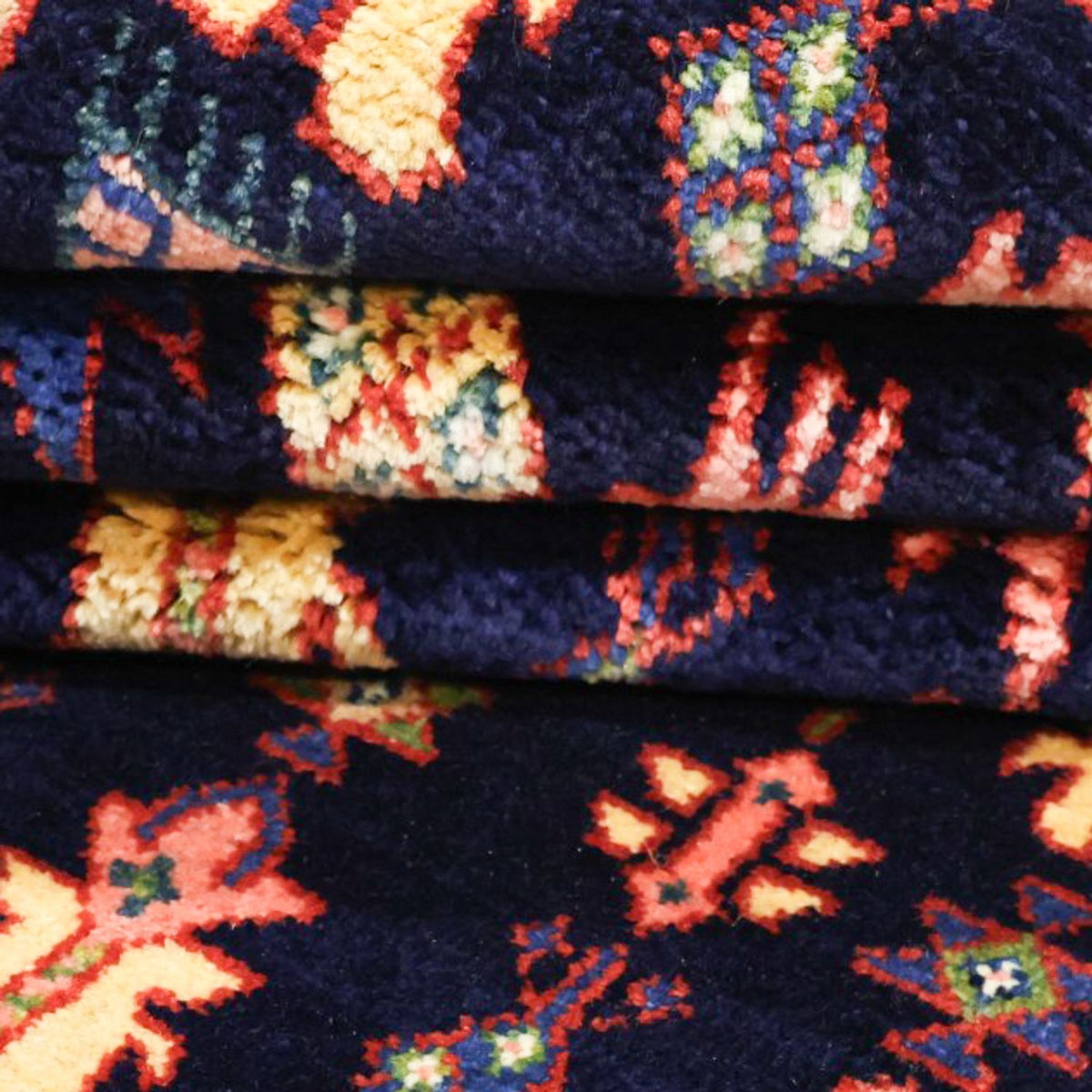 Tapis persan - Classique - 215 x 157 cm - bleu foncé