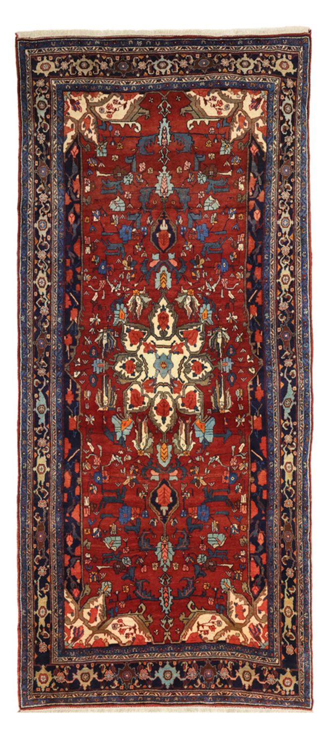 Tapis de couloir Tapis persan - Nomadic - 331 x 145 cm - rouge