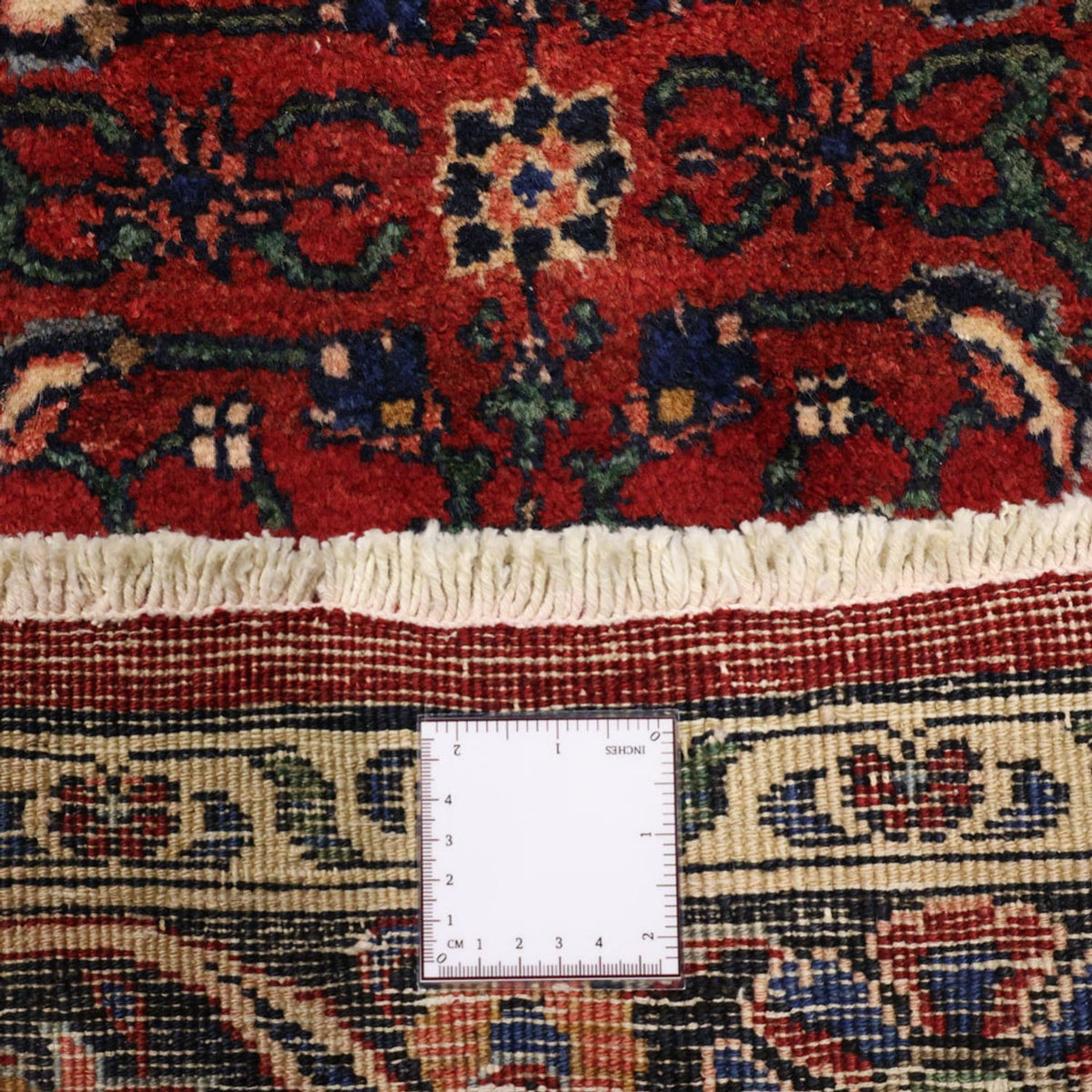 Tapis persan - Bidjar - Royal - 288 x 168 cm - rouge foncé