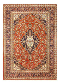 Tapis persan - Keshan - 332 x 239 cm - rouge clair