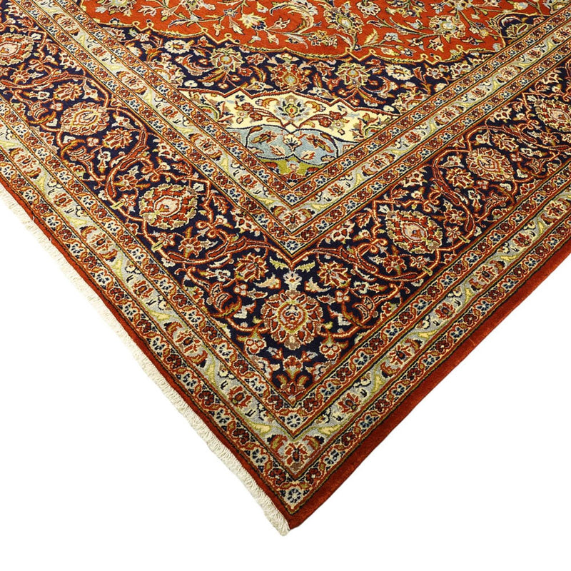 Tapis persan - Keshan - 332 x 239 cm - rouge clair