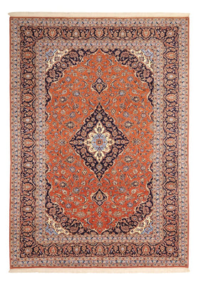 Tapis persan - Keshan - 343 x 247 cm - rouge clair
