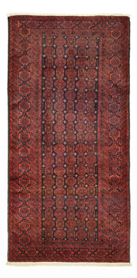 Tapis de couloir Tapis Belutsch - 215 x 112 cm - rouge foncé