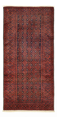 Tapis de couloir Tapis Belutsch - 215 x 112 cm - rouge foncé