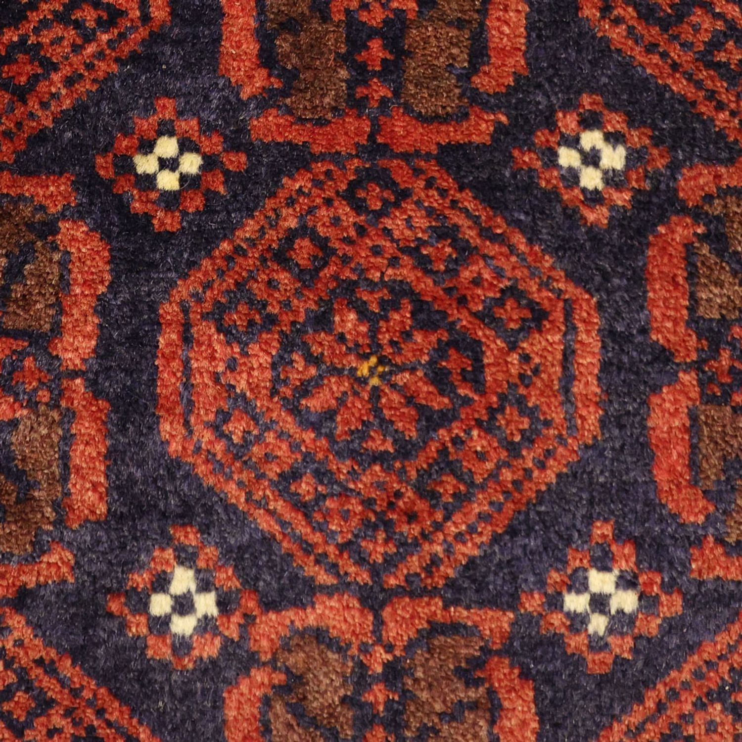 Tapis de couloir Tapis Belutsch - 215 x 112 cm - rouge foncé