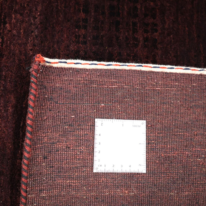 Tapis Gabbeh - Loribaft Indus - 235 x 166 cm - rouge foncé