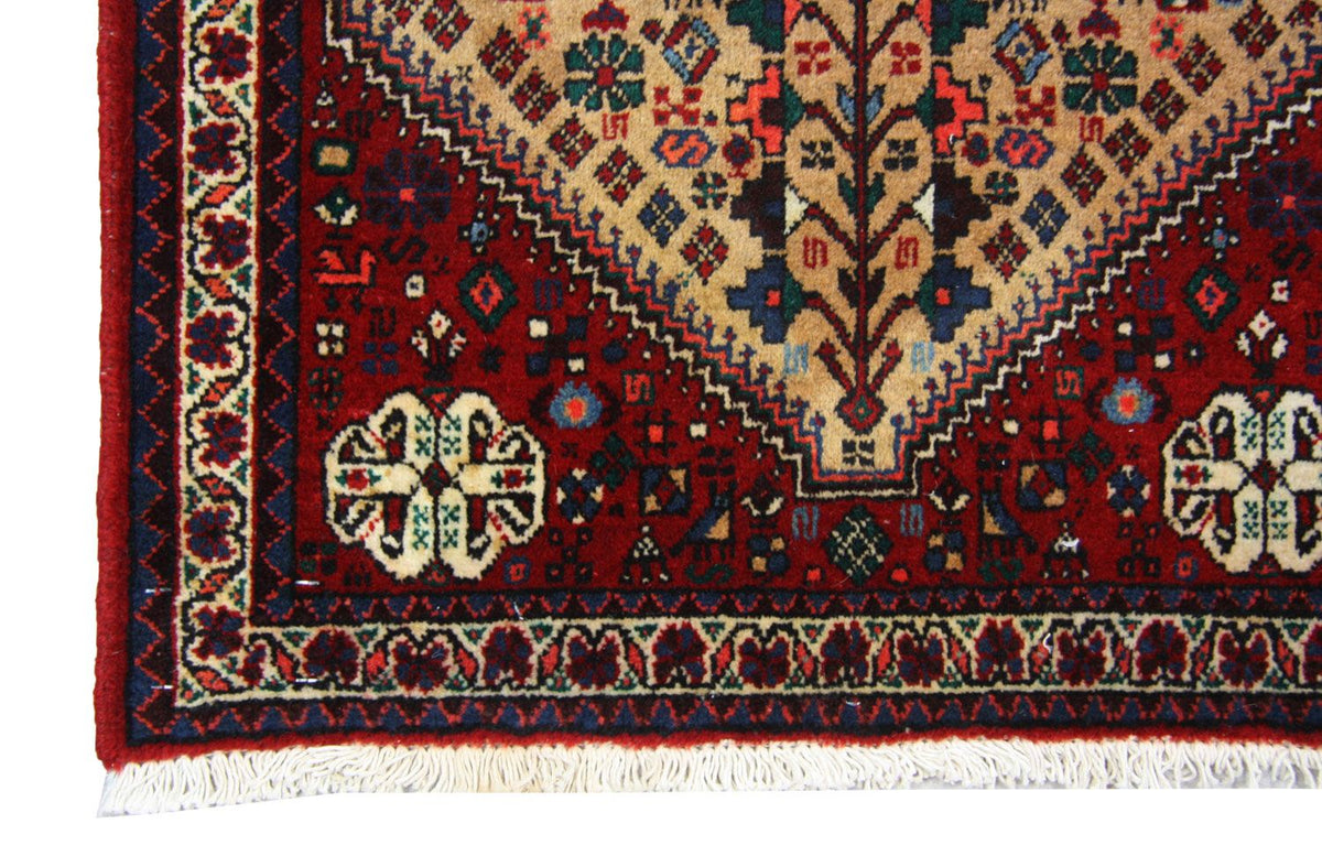 Tapis persan - Nomadic - 155 x 69 cm - rouge