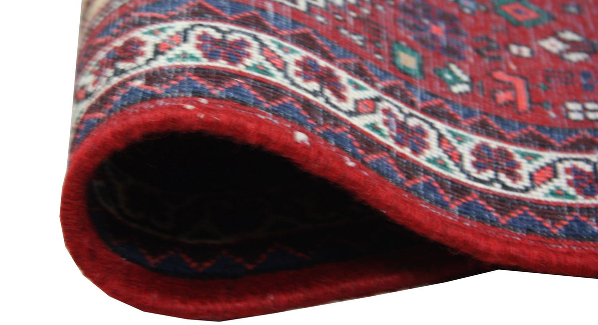 Tapis persan - Nomadic - 155 x 69 cm - rouge