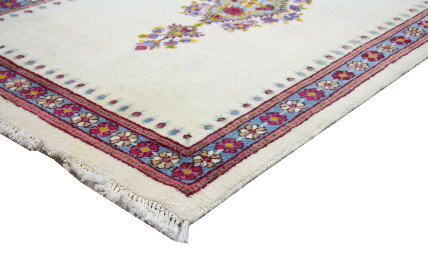 Tapis persan - Classique - 145 x 88 cm - bleu