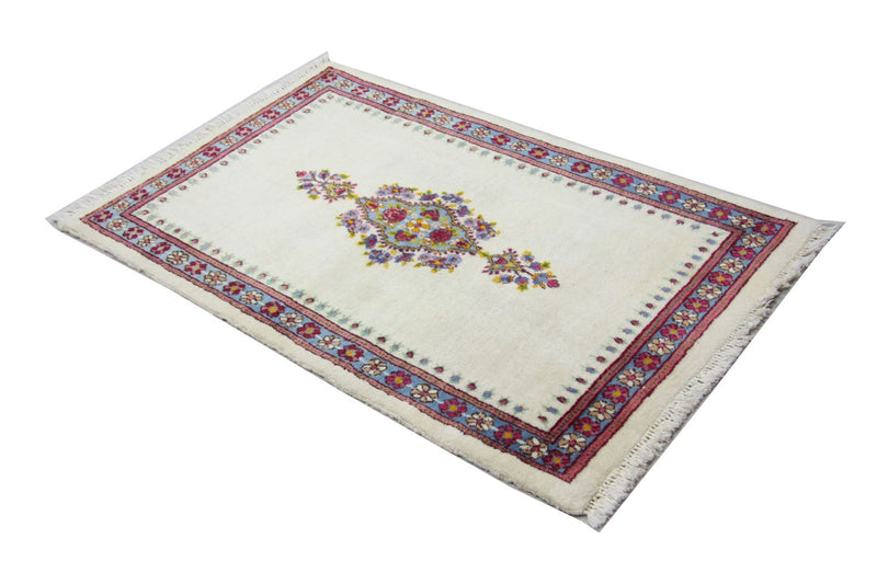 Tapis persan - Classique - 145 x 88 cm - bleu