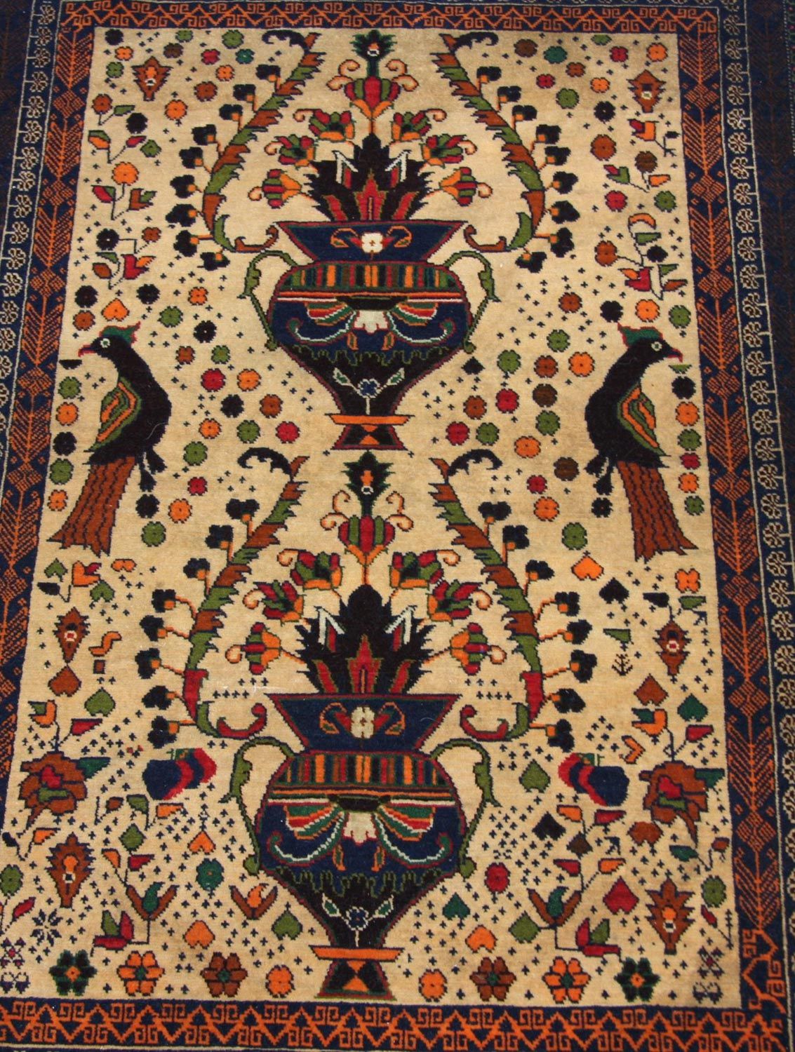 Tapis Belutsch - 115 x 80 cm - beige
