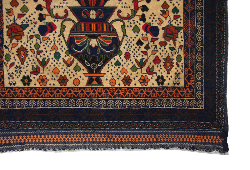 Tapis Belutsch - 115 x 80 cm - beige